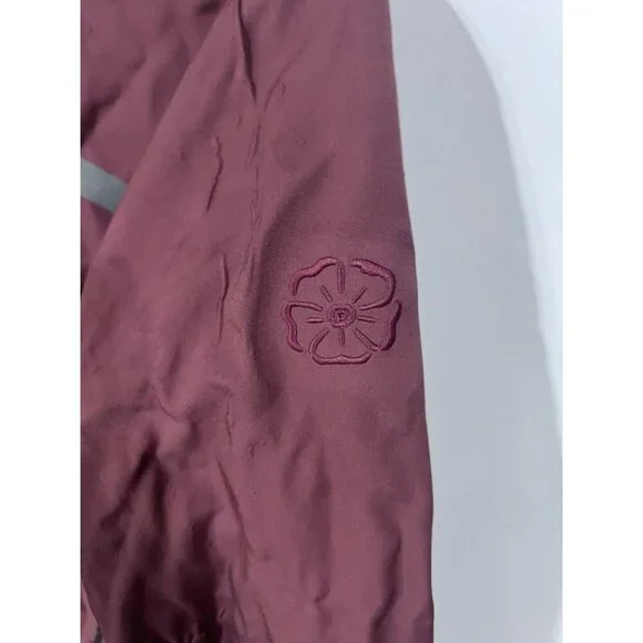 Women's Outdoor Research Coat Jacket Purple Large Hooded Zip Pockets Tactical - Picture 3 of 11